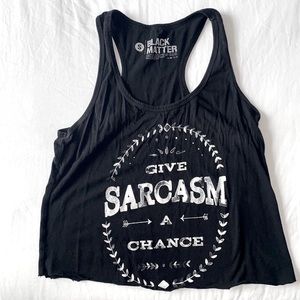 Sz Small Cropped Tank Top